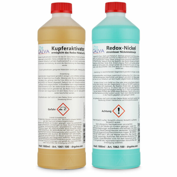 Redox-Nickel 1000ml + Kupferaktivator 1000ml