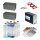 XXL Galvanik-Set - mit 10A-Netzteil + 8 Elektrolyte