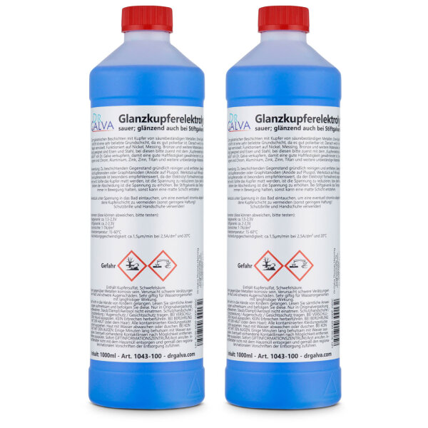 Glanzkupferelektrolyt 2000ml
