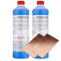 Glanzkupferelektrolyt 2000ml mit 2x Flachanode 100 x 60 x 0,6mm