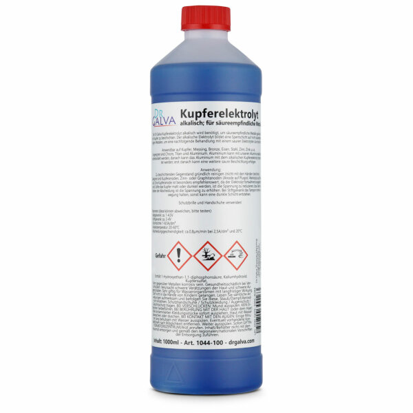 Kupferelektrolyt alkalisch 1000ml