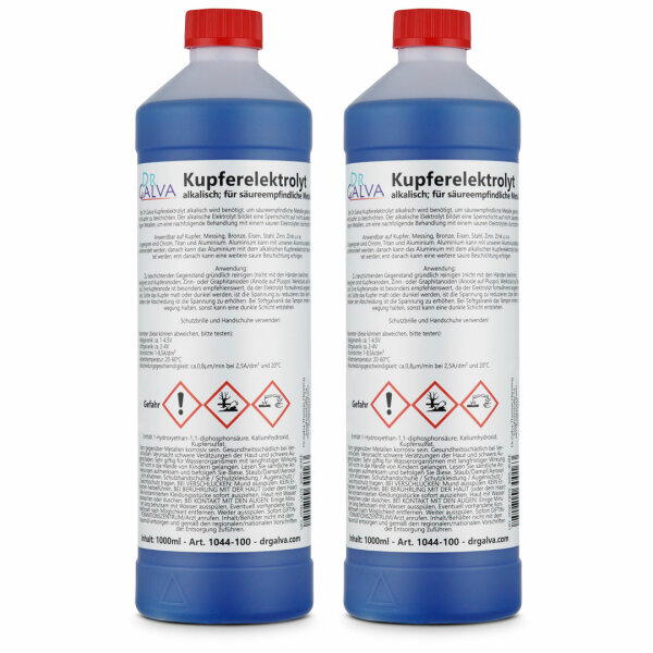 Kupferelektrolyt alkalisch 2000ml