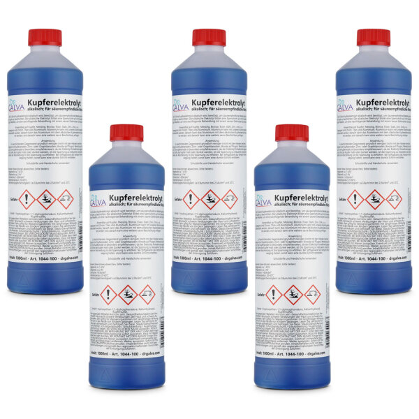 Kupferelektrolyt alkalisch 5000ml