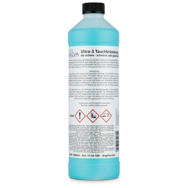 Ultra-3 Tauch-Brüniermittel 1000ml